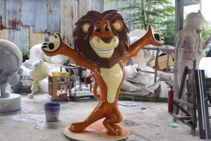 fiberglass lion