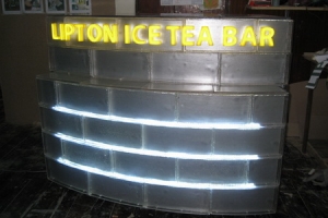 mockup lipton icetea bar