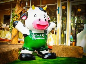 หุ่นไฟเบอร์กลาส วัว17